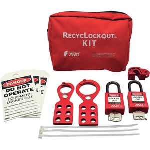 ZING 7119 Tragbares Lockout-Kit Gefüllte Elektrik 11 | AA4BTV 12E758