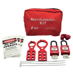 ZING 7119 Portable Lockout Kit Filled Electrical 11 | AA4BTV 12E758