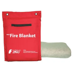 ZING 7230 Fire Blanket And Tote Synthetic Fiber | AA4JCP 12N816