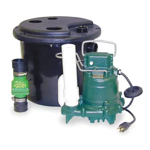 ZOELLER 105-0001 Drain Pump Kit 3/10 Hp | AC2YPZ 2P778