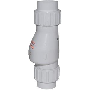 ZOELLER 30-0040 Vollstrom-Rückschlagventil PVC 1-1 / 2 Zoll | AE9FUZ 6JGV5