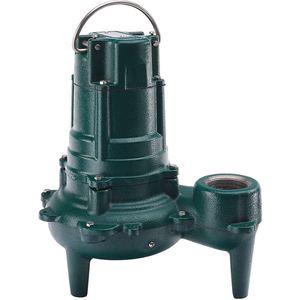 ZOELLER N267 Submersible Sewage Pump 0.5hp 115v 21 Feet | AD9AAT 4NW10
