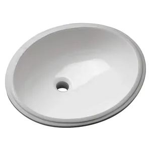 ZURN Z5220 Lavatory Sink Without Faucet 19 Inch Length Oval | AH8KJR 38VC50