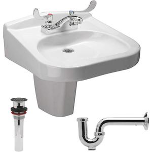 ZURN Z5324.521.1.07.00.A Lavatory Sink With Faucet 20 inch length | AH8KJY 38VC56