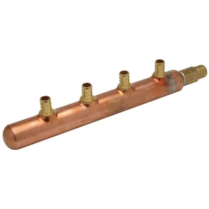 ZURN QCM43-4GX Pex Manifold Copper Pex 11-1/2 Inch Length | AA2ARX 10A639