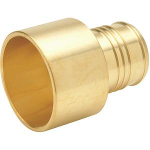 ZURN QQ812GX Pex And Sweat Adapter Low Lead Brass | AA2ALY 10A507