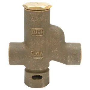 ZURN Z1022-XL-1/2-IP Trap Primer Bronze Pipe Diameter 1/2 Inch | AF9AHB 29RP59