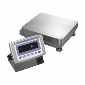 A&D WEIGHING GP-61KS Platform Bench Scale With Remote Indicator, 61 Kg Capacity, 0.1 G Scale Graduations | CV4NPU 19NC98