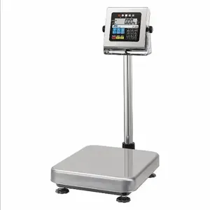 A&D WEIGHING HW-100KCWP Bench Scale, 200 lb Wt Capacity, 20 7/8 Inch Weighing Surface Depth | CN2TEZ HW-100KWP / 19ND19