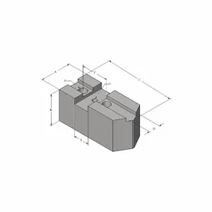 ABBOTT WORKHOLDING PRODUCTS 15S1 Lathe Jaw | CN7XJQ 48UC62