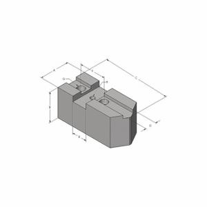 ABBOTT WORKHOLDING PRODUCTS 15A1 Drehbacke | CN7XVT 48UC50
