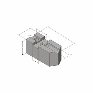 ABBOTT WORKHOLDING PRODUCTS 7.5S Lathe Jaw | CN7XNP 48UC53