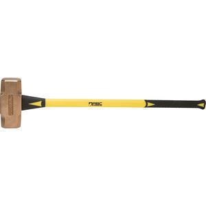 ABC HAMMERS ABC20BZF Sledge Hammer, Bronze/Copper, 20 lbs, 33 Inch Fiberglass Handle | AJ8CBL