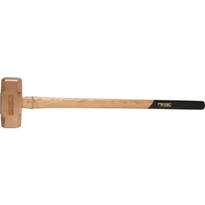 ABC HAMMERS ABC20BZW Sledge Hammer, Bronze/Copper, 20 lbs, 32 Inch Wood Handle | AJ8CBK