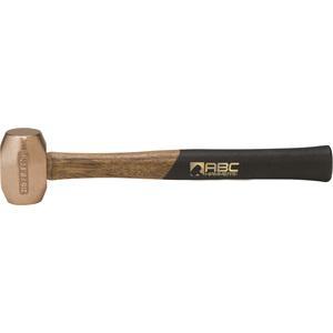 ABC HAMMERS ABC2BZW Striking Hammer, Bronze/Copper, 2 lbs, 12.5 Inch Wood Handle | AJ8CAH