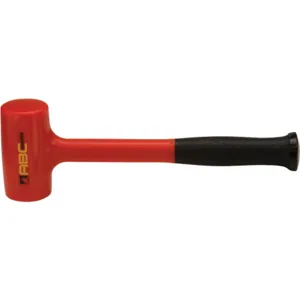 ABC HAMMERS ABC3DB Dead Blow Standard Hammer, 45 oz, Polyurethane | AJ8CAA