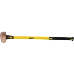 ABC HAMMERS ABC8BZF Sledge Hammer, Bronze/Copper, 8 lbs, 33 Inch Fiberglass Handle | AJ8CAV