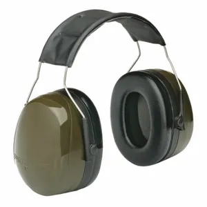 ABILITY ONE 4240-01-534-3386 Ear Muffs, Over-The-Head Earmuff, Passive, 30 Db Nrr, Polyester/Polyethylene, Green | CN7YQP 56LF46