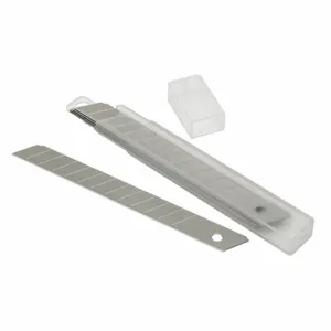 ABILITY ONE 5110-01-621-4767 Snap-Off Blade, 3 15/16 Inch Blade Length, 9 mm Blade Width, 0.02 Inch Blade Thickness | CN7YGC 52HT61