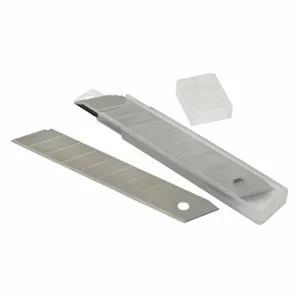 ABILITY ONE 5110-01-621-6647 Snap-Off Blade, 4 1/2 Inch Blade Length, 18 mm Blade Width, 0.02 Inch Blade Thickness | CN7YGD 52HT67