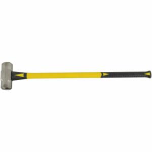 ABILITY ONE 5120-01-598-5650 Vorschlaghammer, Stahl, Fiberglasgriff, 16 Pfund Kopfgewicht, 1 1/2 Zoll Durchmesser | CN7ZAG 52CD08