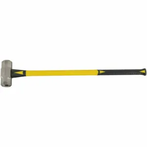 ABILITY ONE 5120-00-900-6096 Sledge Hammer, Steel, Fiberglass Handle, 8 lb Head Wt, 1 1/2 Inch Dia | CN7ZAH 52CD03