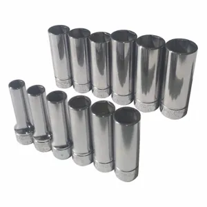 ABILITY ONE 5120-01-429-3605 Socket Set, 3/8 Inch Drive Size, 12 Pieces, 8 mm To 19 mm Socket Size Range | CN7ZAT 466N73