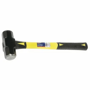 ABILITY ONE 5120-01-598-5651 Steel Engineering Hammer, Fiberglass Handle, 4 lb Head Wt, 1 7/8 Inch Dia | CN7YTL 52CD09