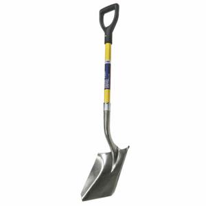 ABILITY ONE 5120-01-611-8056 Scoop Shovel, 29 Inch Handle Length, Steel, 9 1/2 Inch Blade Width, 11 Inch Blade Length | CN7YZB 402F53