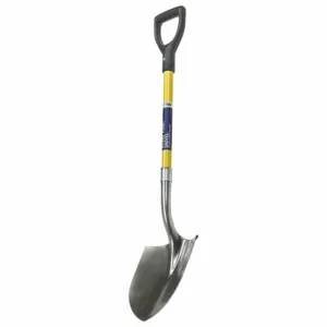 ABILITY ONE 5120-01-611-8064 Round Point Shovel, 29 Inch Handle Length, 9 Inch Blade Width, 11 1/2 Inch Blade Length | CN7ZAC 52CD19