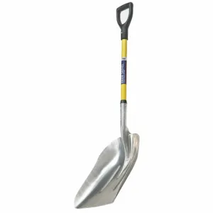 ABILITY ONE 5120-01-611-8075 Scoop Shovel, 29 Inch Handle Length, Aluminum, 14 1/4 Inch Blade Width | CN7YZA 402F52