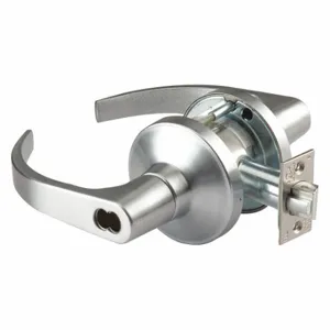 ABILITY ONE 5340-00-NIB-0237 Lever Lockset, Grade 1, Gt137 Boston, Satin Chrome, Not Keyed | CN7YNT 49Z676