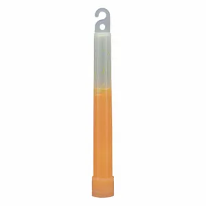 ABILITY ONE 6260-01-195-9753 Lightstick, 6 Inch Length, 12 hr Duration, 48 mo Shelf Life, Orange, 10 PK | CN7YVK 29JL49