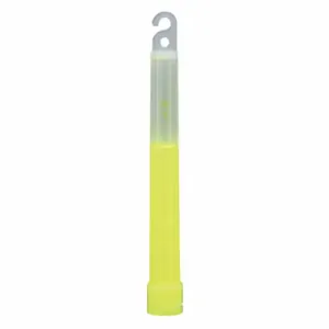 ABILITY ONE 6260-01-196-0136 Lightstick, 6 Inch Length, 12 hr Duration, 48 mo Shelf Life, Yellow, 10 PK | CN7YVL 29JL46