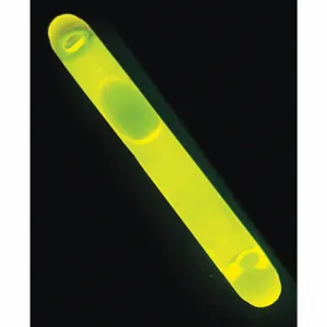 ABILITY ONE 6260-01-335-2869 Lightstick, 2 Inch Length, 6 hr Duration, 2 yr Shelf Life, Yellow, 50 PK | CN7YVC 53YJ18