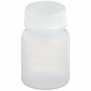 ABILITY ONE 6640-01-681-3575 Jar, 2.5 oz Labware Capacity - English, HDPE, Includes Closure, Polypropylene, 120 PK | CN7YUK 55EP55