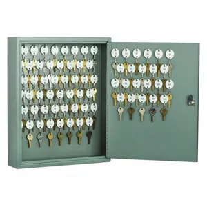 ABILITY ONE 7125-00-132-8973 Key Cabinet, Wall Mount, 72 Key Capacity | CN7YUM 54ZH80