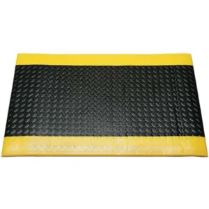 ABILITY ONE 7220-01-582-6226 Anti-fatigue Mat 2 Feet x 3 Feet Black Vinyl | AA4YEP 13J112