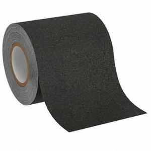 ABILITY ONE 7220-01-648-0983 Anti-Slip Tape, Very Coarse, 24 Grit Size, Solid, Black, 4 Inch X 30 Ft, 6.7 Mil Thick | CN7YFA 52CA52