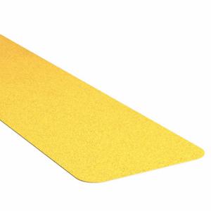 ABILITY ONE 7220-01-648-0987 Anti-Slip Tread, Coarse, 60 Grit Size, Yellow, Solid, 6 Inch X 24 Inch Size, 0.7 Mil Thick | CN7ZCY 52CA57