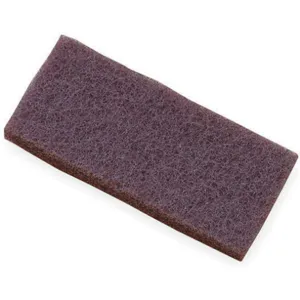 ABILITY ONE 7910-01-512-4968 Replacement Stripping Pad Brown 9l x 4in W Pk5 | AE2RCY 4ZA82