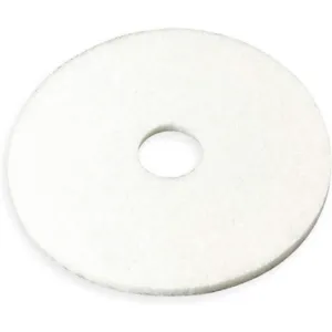 ABILITY ONE 7910-01-513-2696 Polishing Pad 19 Inch White - Pack Of 5 | AD2DCH 3NE27