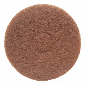 ABILITY ONE 7910-02-512-5936 Stripping Pad, Brown, 13 Inch Floor Pad Size, 175 to 450 rpm, 5 PK | CN7ZBM 55YF03