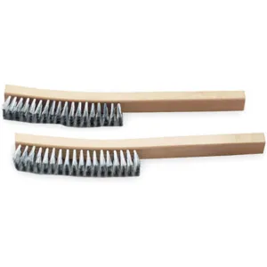 ABILITY ONE 7920-00-267-1215 Wire Hand Brush 4 Rows Carbon Steel | AC3DCX 2RRA4