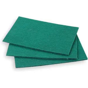 ABILITY ONE 7920-00-753-5242 Scouring Pad Green 9-1/2 Inch L 6 Inch W - Pack Of 10 | AE4LCE 5LG75