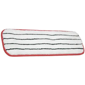 ABILITY ONE 7920-01-574-9446 Flat Mop Microfiber Red 18 Inch Length x 5 Inch Width | AG2NQM 31UG15