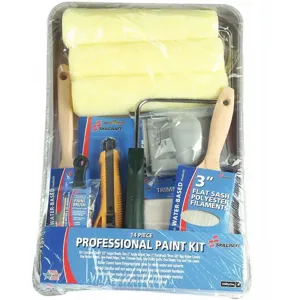 ABILITY ONE 8020-01-623-8818 Paint Roller Kit 14 Pieces All Paints | AH8GMK 38RX46