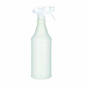 ABILITY ONE 8125-01-577-0210 Clear Plastic Spray Bottle, 24 Oz, 3 PK | CF2MTG 55VD62