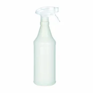 ABILITY ONE 8125-01-577-0210 Clear Plastic Spray Bottle, 24 Oz, 3 PK | CF2MTG 55VD62