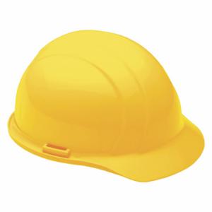 ABILITY ONE 8415-00-935-3140 Hard Hat, Front Brim Head Protection, ANSI Classification Type 1, Class E, Yellow | CN7YTH 52CD25